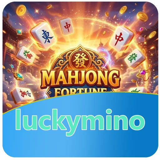 Pratinjau antarmuka aplikasi luckymino setelah akun aktif